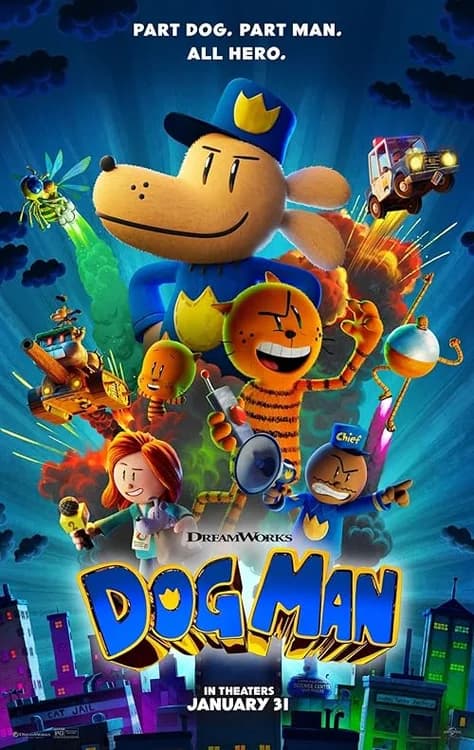 Dog Man film posteri