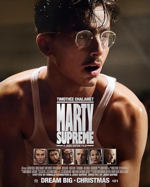 Marty Supreme film posteri
