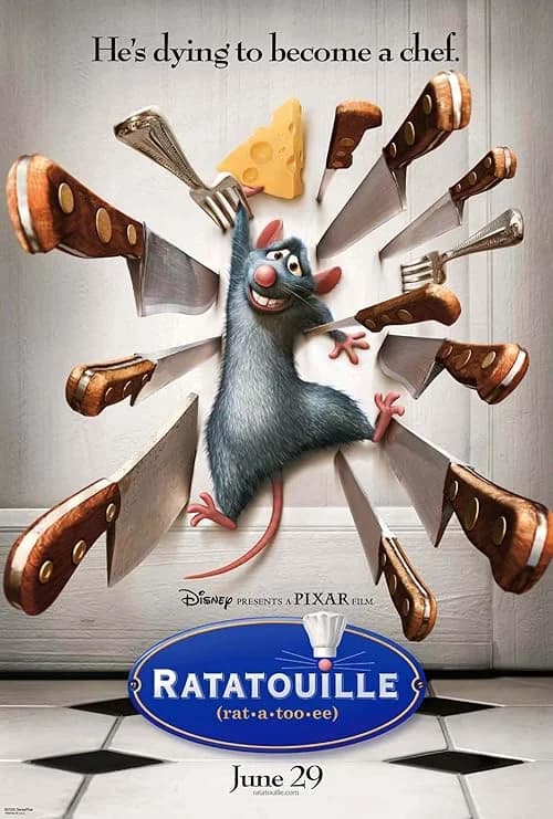 Ratatouille film posteri
