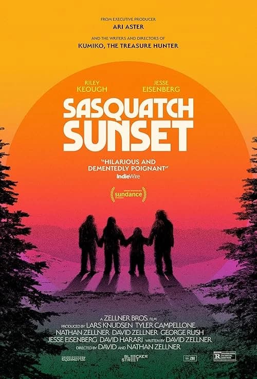 Sasquatch Sunset film posteri