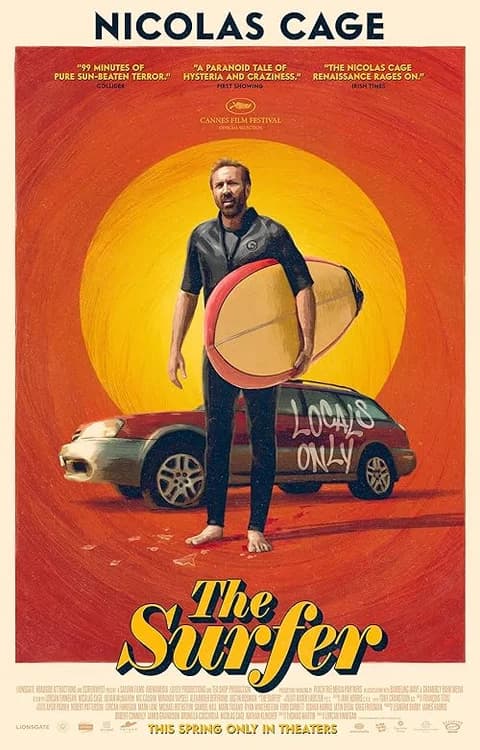 The Surfer film posteri